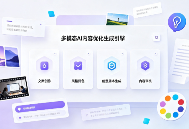 伽师县AI智能内容优化创新 多模态生成技术丰富数字内容创作生态